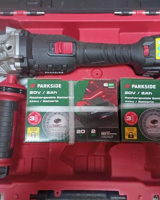 Smerigliatrice 20v parkside 