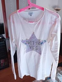 2 magliette manica lunga per ragazzina eta 12-13  