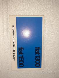 FIAT BROCHURE PUBBLICITARIA 