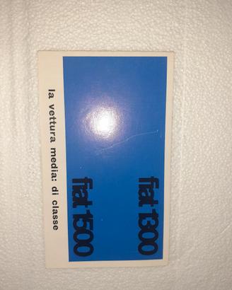 FIAT BROCHURE PUBBLICITARIA 