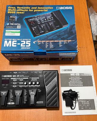 Boss ME-25 Pedaliera Multieffetti per chitarra