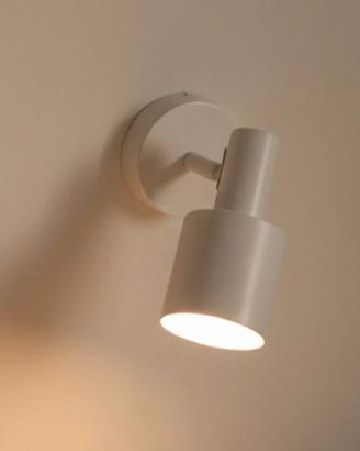 2 Faretti da parete Ovelia, beige, metallo, E27