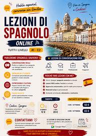 Lezioni di Spagnolo Online