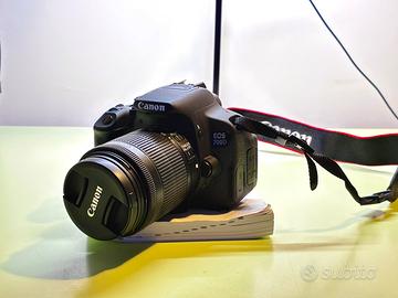 Canon 700D - 3.954 scatti + Obiettivo + Zaino