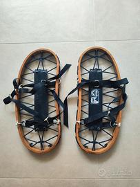 Ciaspole Vintage in legno