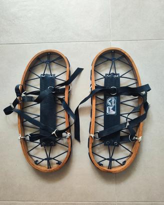 Ciaspole Vintage in legno