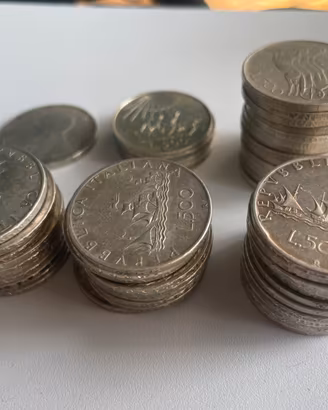 Lotto di monete d’argento italiane