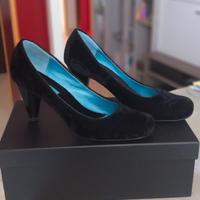 Scarpe décolleté velluto nero Sixtynine 