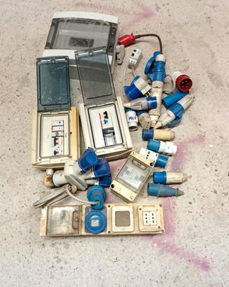 quadri elettrici e spine