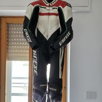 Tuta Dainese tricolore