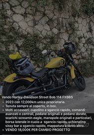 Harley-Davidson Street Bob 114 FXBBS - 2023