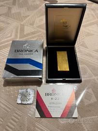 Accendino vintage originale Bronica Roche K-23