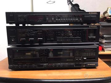 Amplificatore , sintonizzatore , stereo cassette