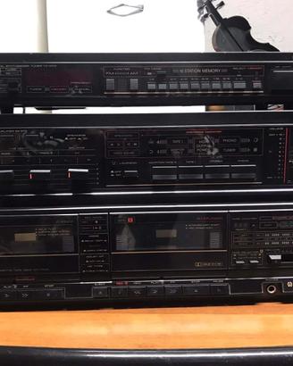 Amplificatore , sintonizzatore , stereo cassette