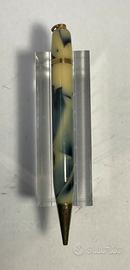 Portamine marble giallo-blu anni 30