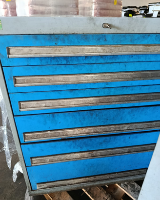 Cassettiera officina tornio fresatrice meccanico