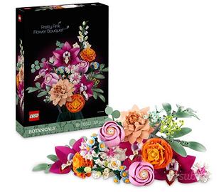 LEGO Botanicals Bouquet di Fiori Rosa