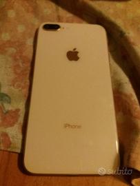 iphone 8 plus gold 64 giga e caricatore