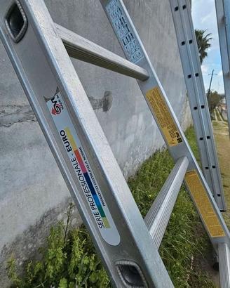 3 scale professionali alluminio Svelt – fino a 6 m