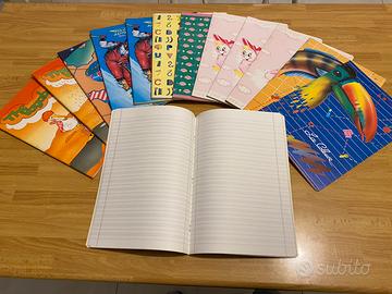 13 Quaderni a righe per terza elementare