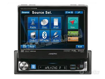 Autoradio alpine monitor 1din