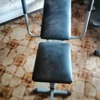 panca per addominali 