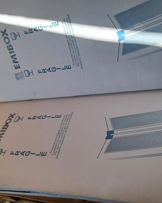 coppia di box doccia