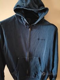 Champion felpa uomo zip con cappuccio buono condiz
