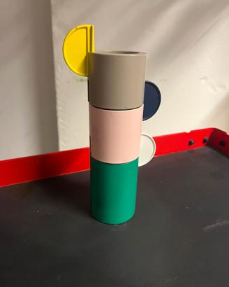 Porta candele impilabili Ikea ADELHET vintage