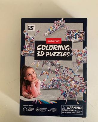 Lavoretti Creativi per Bimbi Puzzle 3D Kit di Pitt