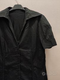 🫐 Camicia a maniche corte total black 🫐