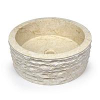 Lavabo da appoggio in marmo lavandino per bagno