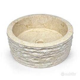 Lavabo da appoggio in marmo lavandino per bagno