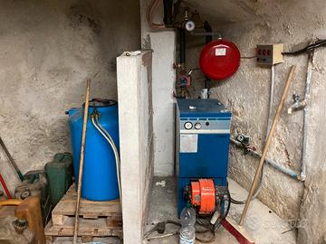 Caldaia Sime a gasolio o kerosene + serbatoio