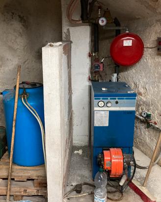 Caldaia Sime a gasolio o kerosene + serbatoio