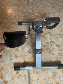 Pedaliera mini cyclette pieghevole fisioter sport