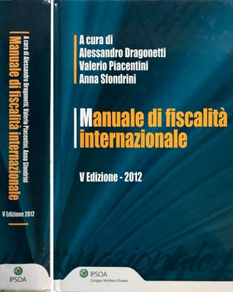 MANUALE FISCALITÀ INTERNAZIONALE - Ipsoa 2012