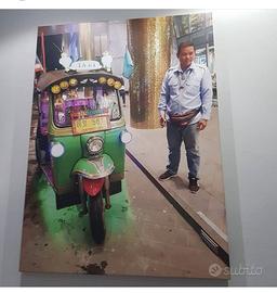 quadro tuk tuk thailandia misura 90x120