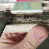 fusibile e isolatore da cava anni 50