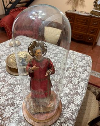 Rarissima antica statua di San Cosma