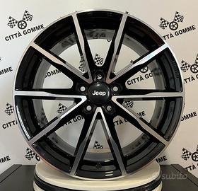 4 CERCHI IN LEGA JEEP COMPASS RENEGADE da 17"