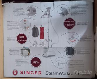 ferro a vapore verticale - Singer steamworks pro