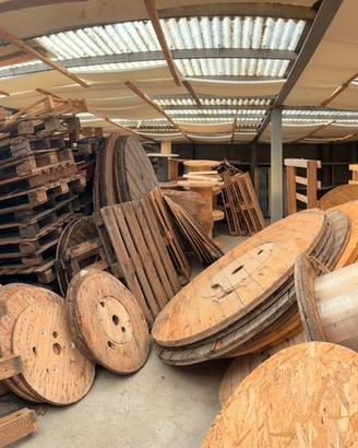 Legname da recupero - pallet, bobine, assi ecc