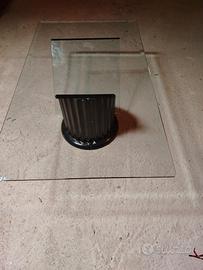 tavolino con vetro da sala 
