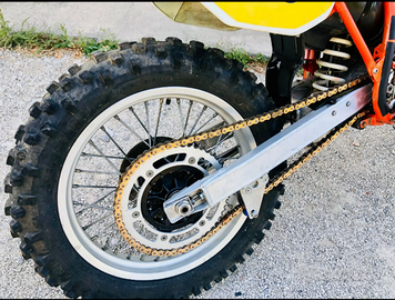 Ktm 350 gs 1986 targa originale pompa acqua ok