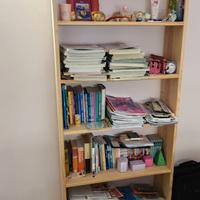 Libreria in f legno di aggio