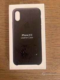 Cover in pelle originale Apple per iPhone XS