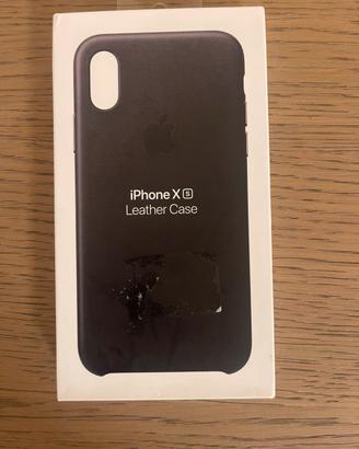 Cover in pelle originale Apple per iPhone XS