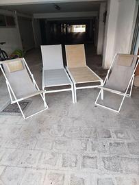 Set sdraio e sedie