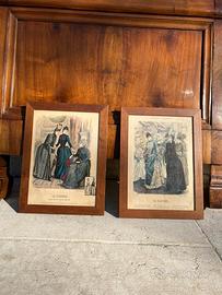 Quadri con stampe inizio 1900